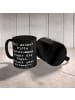 Mr. & Mrs. Panda Kaffeebecher Spruch Besondere Flöte mit Spruch in Schwarz