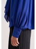 Seidensticker Ausgestellte Bluse Regular in Mittelblau