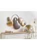 Beliani Wandobjekt CLANE in Gold/Braun/Beige - (W) 74 x (H) 46 x (L) 5 cm