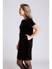 ZHRILL Kleid ZHCITRA VELVET BLACK in BLACK