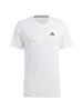 adidas Performance Funktionsshirt TRAIN ESSENTIALS FEELREADY in white-black