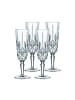 Nachtmann 4er Set Champagnergläser Noblesse in 155 ml in transparent