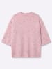 sheego Halbarm-Pullover in hellrosé