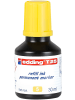 edding Nachfülltinte edding T 25 für edding Permanentmarker 30ml gelb