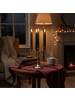 relaxdays 6 x LED Stabkerzen in Schwarz