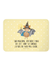 Mr. & Mrs. Panda Magnet Fledermaus Zauberer mit Spruch in Gelb Pastell