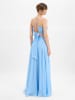 Marie Lund Abendkleid in hellblau - 0001