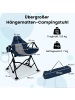 COSTWAY Campingstuhl faltbar in Blau