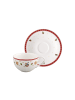 Villeroy & Boch 2er Set Kaffeetasse mit Untertasse Toy's Delight 170 ml weiß in weiß
