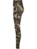 Urban Classics Leggings in wood camo