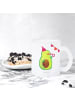 Mr. & Mrs. Panda Becher Avocado Party Zeit ohne Spruch in Transparent
