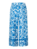More & More weite 7/8  Sommerhose, Alloverprint in ornamental print