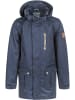 Zigzag Parka FISHER COTTON JACKET in 2048 Navy Blazer