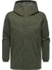 ragwear Kurzmantel Parcan Twill YOUMODO in Dark Olive
