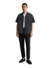 Marc O'Polo DENIM Seersucker-Hemd regular in Peppercorn Grey