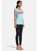 Salzhaut Shirt BIIKE - MOIN Aqua-Neon Pink