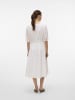 Vero Moda Kleid in Bright White