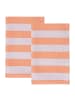 Butlers Butlers Küchentuch LITTLE ITALY 2er-Set in Orange / Weiß