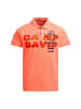 CAMP DAVID  Poloshirt 'Windsurfing' in orange