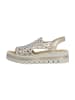 rieker Plateau Sandaletten in Beige
