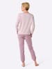 WITT WEIDEN Schlafanzug in hellrosé-mauve-bedruckt