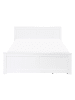 Beliani 3-tlg Doppelbett SABRAN in Weiß