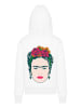 F4NT4STIC Hoodie Frida Kahlo Small Illustration in weiß