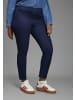 Laura Scott Jeansjeggings in dark blue washed