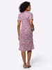 Sieh an! Jerseykleid in puder-erika-bedruckt