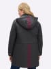 sheego Outdoorjacke in schwarz