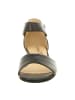 Caprice Riemchensandalette in schwarz