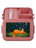 Mr. & Mrs. Panda MEPAL Bentobox Fuchs Sterne Design ohne Spruch in Rot Pastell