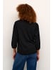 Kaffe Langarm-Bluse KAkatrine Regular fit in Black Deep