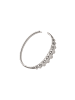 faina Women Bangle Bracelet in Silver
