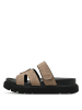 Tamaris Plateau Pantoletten in Beige