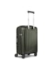 Redolz Essentials 01 4 Rollen Kabinentrolley 53 cm mit Dehnfalte olive metallic