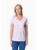 Organication T-Shirt "TESSA" in Zartflieder