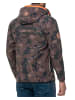 Geographical Norway Herren Regular Fit Windbreaker  in Kaki-Orange