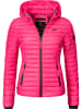 Marikoo Steppjacke Samtpfote in Pink