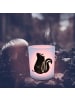 Mr. & Mrs. Panda Glas Windlicht Stinktier Sitzen ohne Spruch in Transparent
