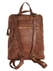 Samantha Look Rucksack echt Leder in cognac