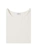 Cecil Halbarmbluse in vanilla white