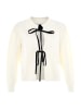 VIRITA Women Sweater in Wollweiss