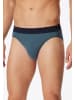 Schiesser Rio-Slip in Blaugrau