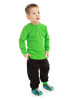 Winshape Boys&Girls Longsleeve mit praktischen Manschetten WKS2 in apfelgrün