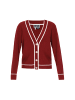DreiMaster Women Cardigan in wine red
