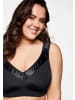sheego Bügelloser BH in schwarz