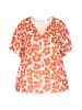 Ancie Damen Plus Size Blouse in Orange