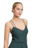 Vera Mont Abendkleid mit Volant in Dusty Slate