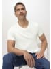 Hessnatur V-Shirt in naturweiss